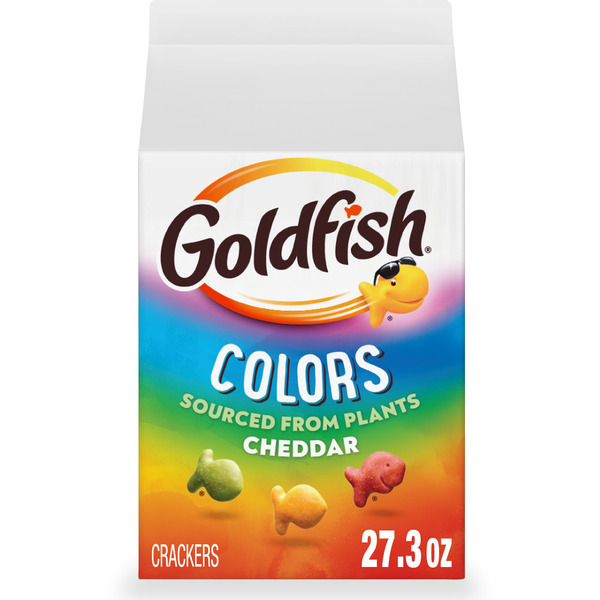 Pepperidge Farm Goldfish Colors Cheddar Baked Snack Crackers