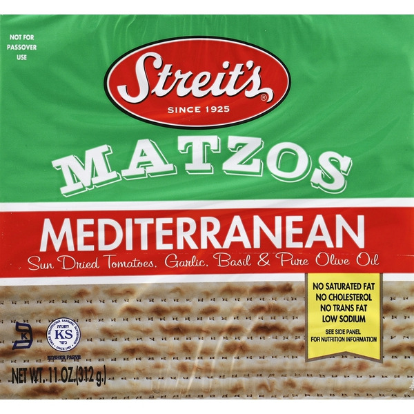 Streit's Matzos, Mediterranean Same-Day Delivery or Pickup | Lucky