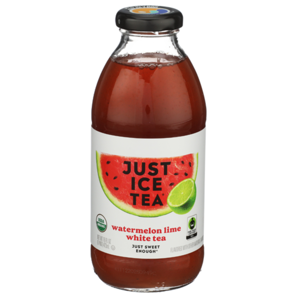 Just Ice Tea Organic Watermelon Lime White Tea