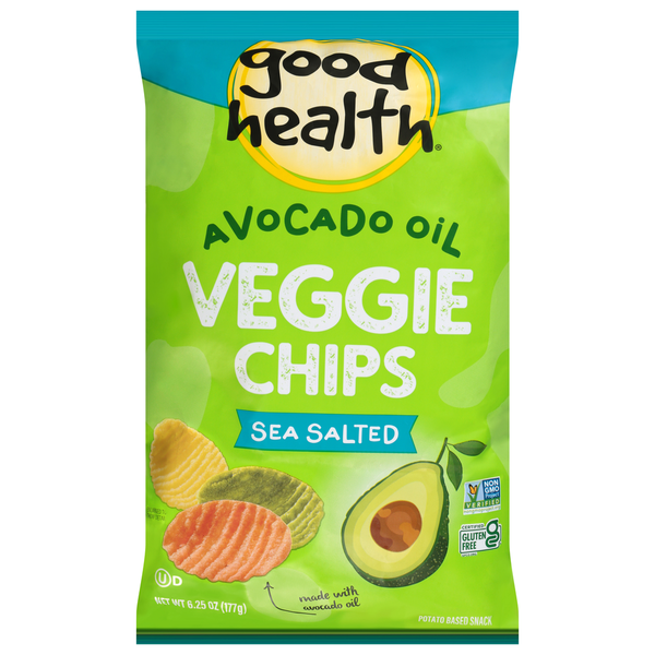 Good Health Avocado Oil Sea Salted Veggie Chips Same-Day Delivery