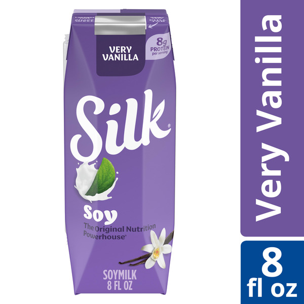 Silk Very Vanilla Soymilk Same-Day Delivery or Pickup
