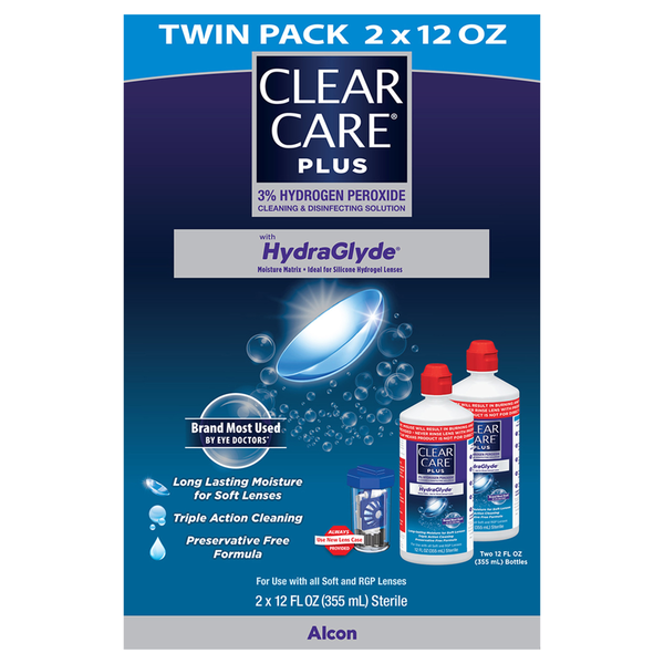 Alcon CLEAR CARE Cleaning & Disinfecting Solution With HydraGlyde