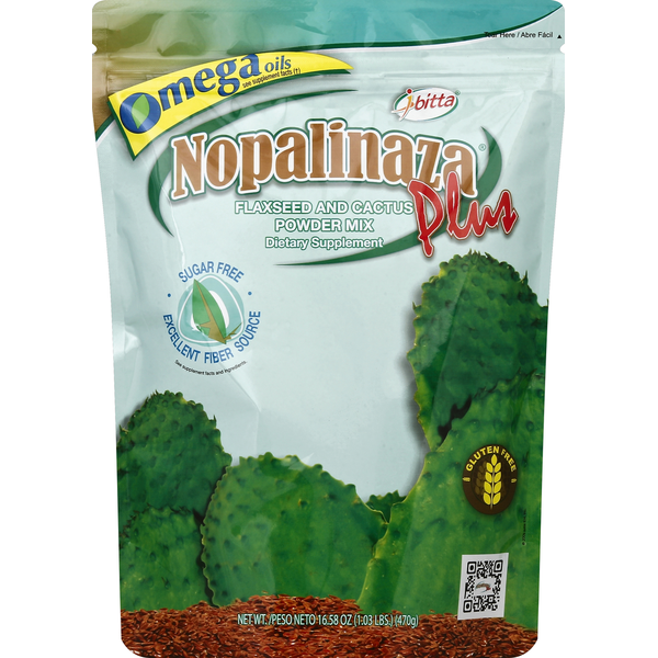 Ibitta Flaxseed and Cactus Powder Mix, Plus Same-Day Delivery | Fiesta Mart