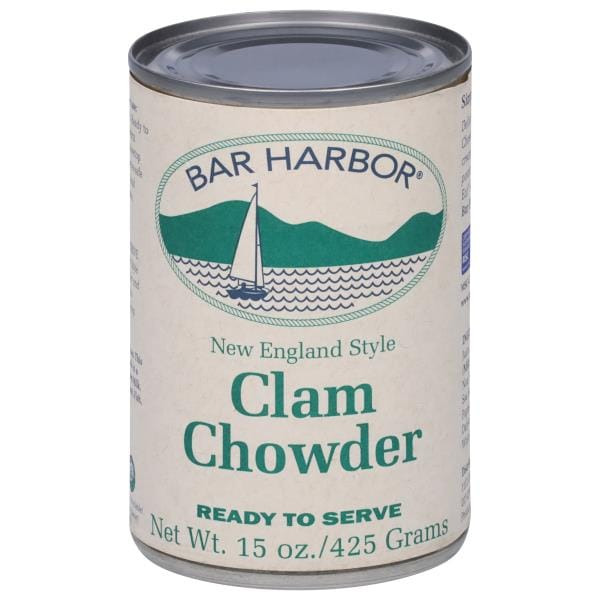 Bar Harbor Clam Chowder, New England Style, All Natural Same-Day
