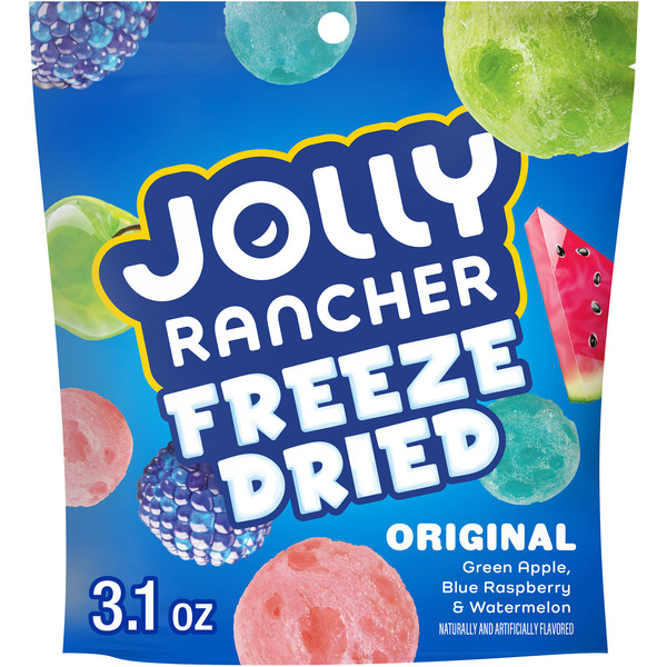 JOLLY RANCHER Freeze Dried Original Fruit Flavored Candy Bag, 3.1