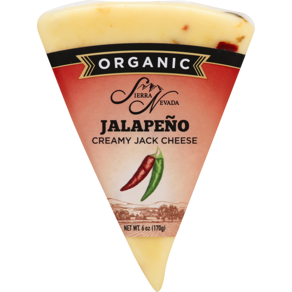 Sierra Nevada Creamy Jack Cheese, Organic, Jalapeno