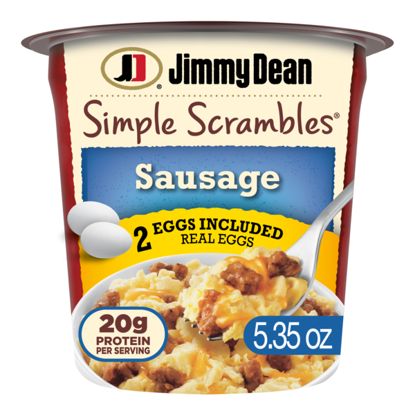 Jimmy Dean Simple Scrambles Sausage, 5.35 oz. Same-Day Delivery or