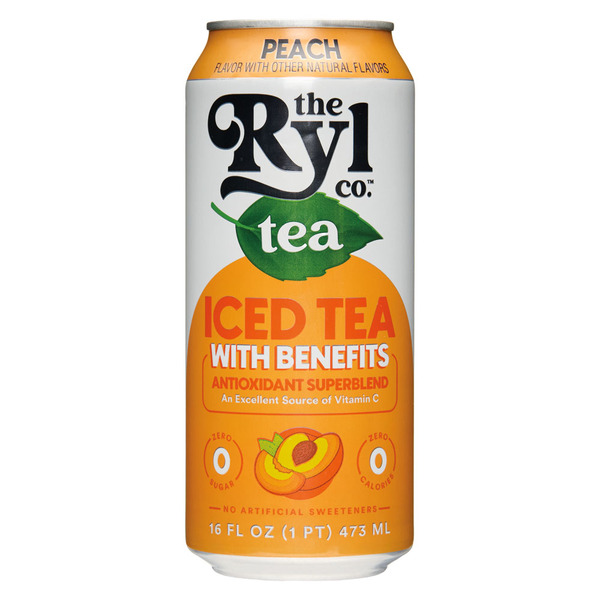 The RYL CO Iced Tea with Benefits, Peach