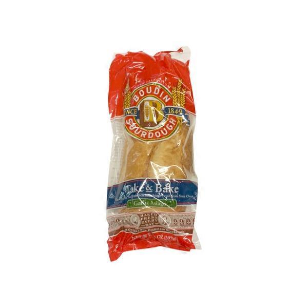 Boudin Bakery Take & Bake Sourdough Garlic & Asiago Bread (14 oz