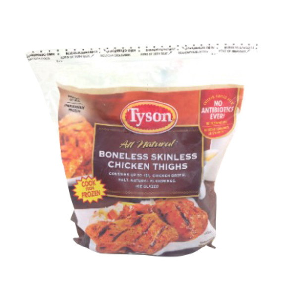 Tyson Boneless Skinless Chicken Thighs
