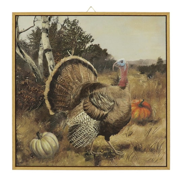 Ashland Framed Turkey Wall Décor