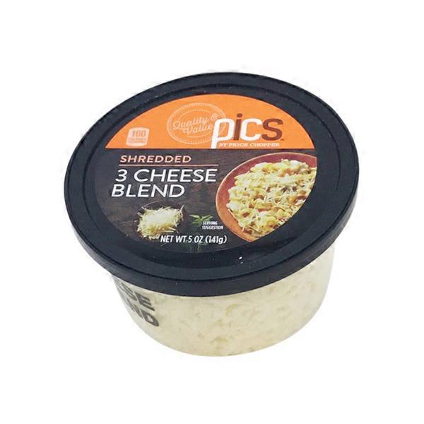 PICS Shredded Three Cheese Blend (5 oz) Instacart