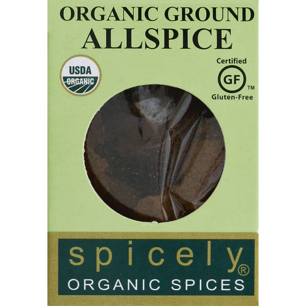 Spicely Organics Allspice, Ground, Organic