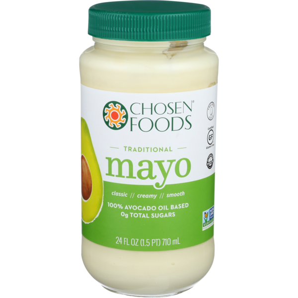 Chosen Foods Avocado Oil Mayonnaise (24 oz) from Costco Instacart