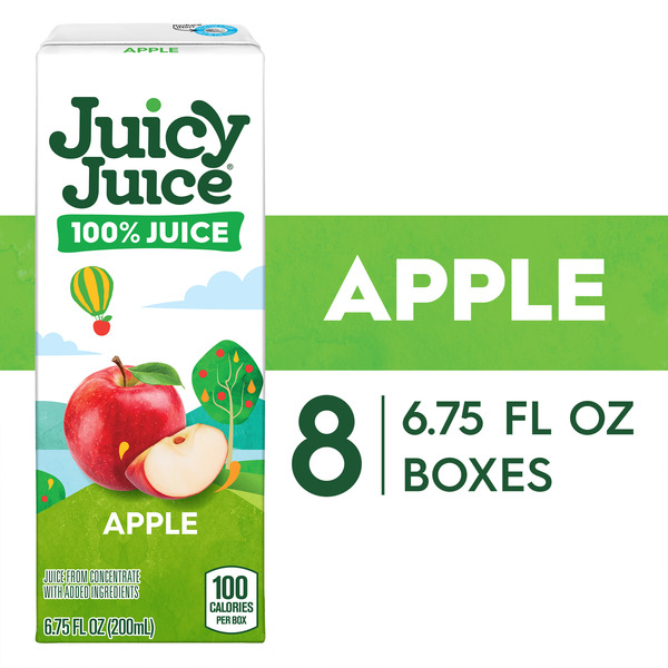 Juicy Juice 100% Apple Juice, No Sugar Added