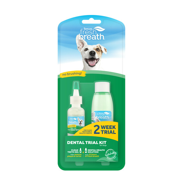 Tropi Clean Fresh Breath Dental Trial Kit for Dogs