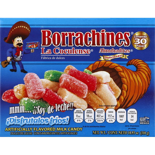 La Coculense Borrachines Milk Candy, Almohaditas