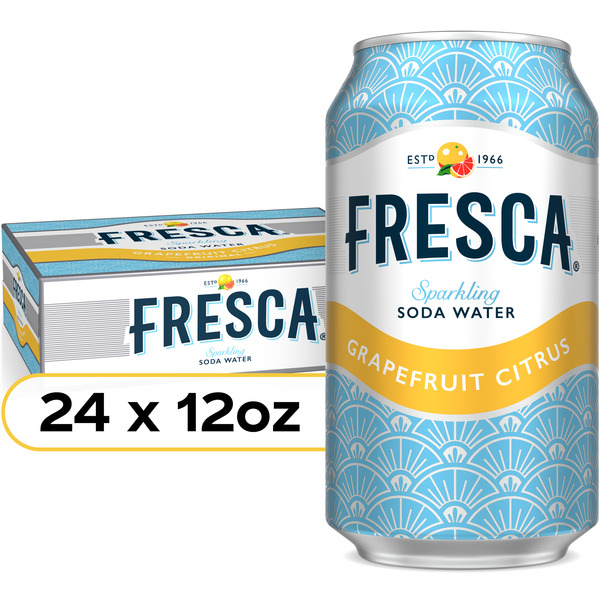 Fresca Citrus Soft Drink Cans