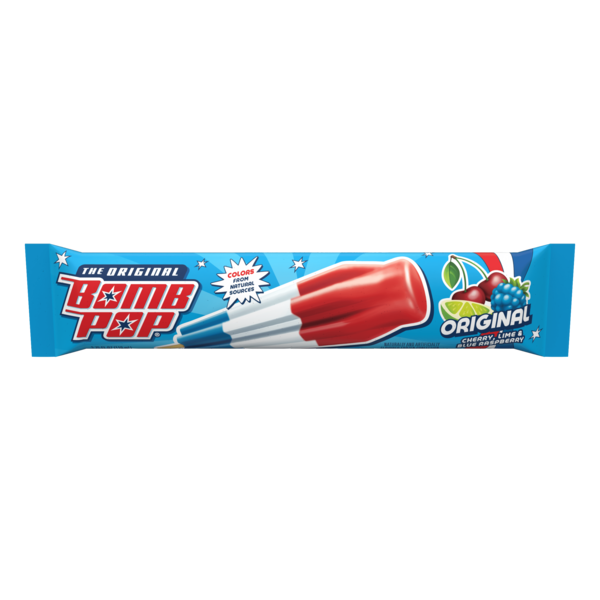 Bomb Pop Original Frozen Ice Pop Same-Day Delivery | Jacksons Food