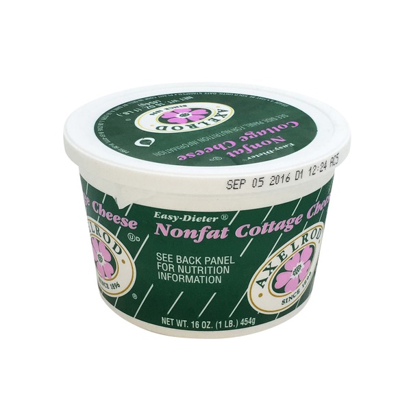 Axelrod Nonfat Cottage Cheese 16 Oz From Shoprite Instacart