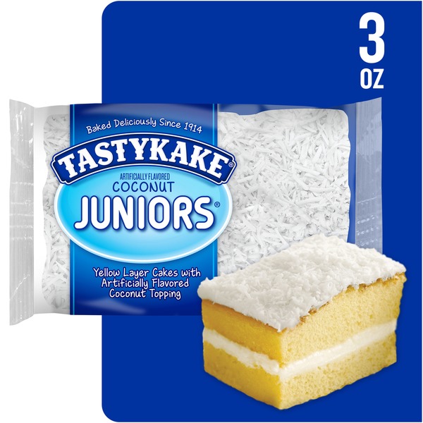 Tastykake Coconut Junior Cake (3 oz) Instacart