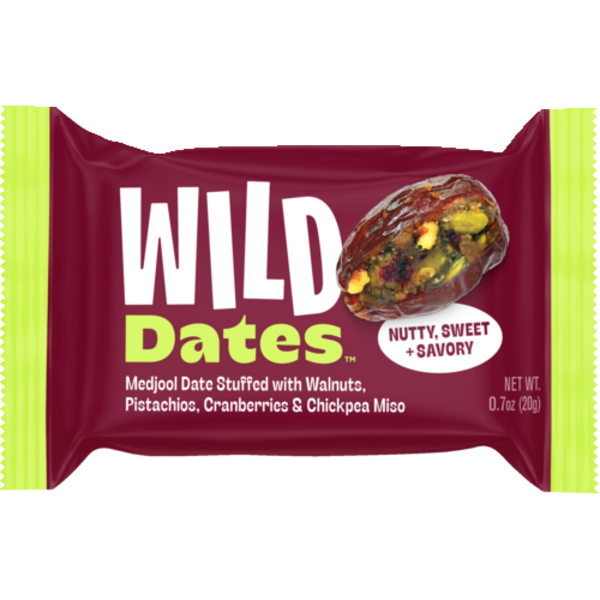 Wild Dates Nutty, Sweet + Savory Stuffed Date
