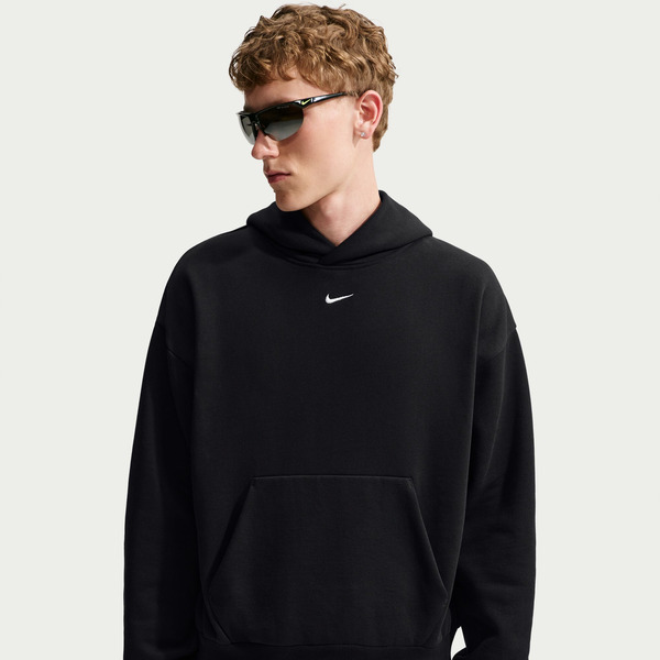 Nike Solo Basketball Pullover Concept Hoodie, M - Sail/Black