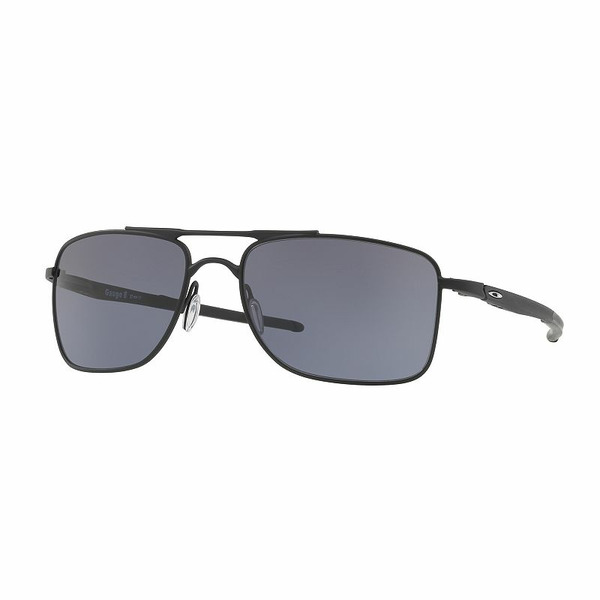 Oakley Male Gauge 8 Rectangle Sunglasses - Black - 62mm