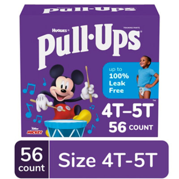 Pull-Ups Boys' Potty Training Pants, 4T-5T (38-50 lbs)