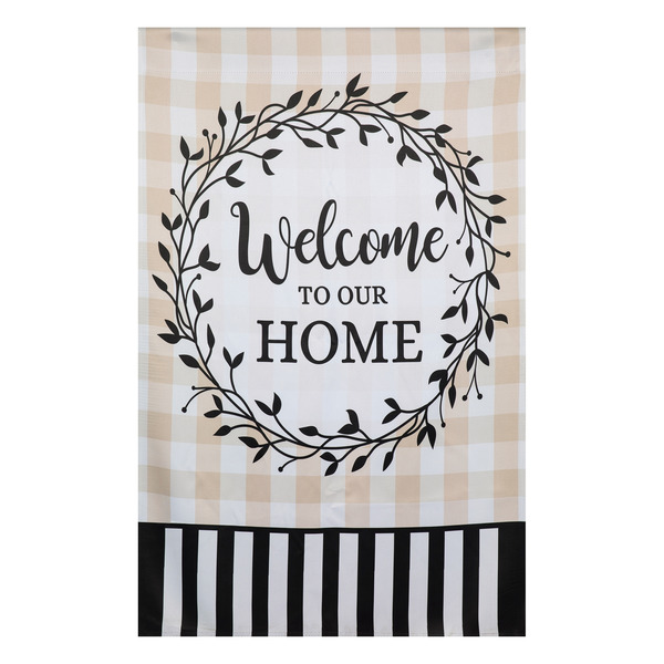 Style Selections 2-ft W x 4-ft H House flag