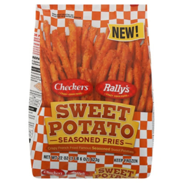 Checkers Rallys Sweet Potato Seasoned Fries