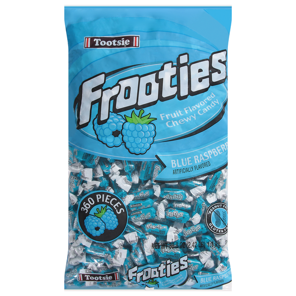 Tootsie Roll Candy, Blue Raspberry, Chewy Same-Day Delivery or