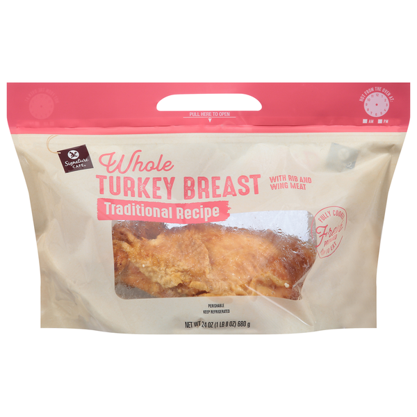 Signature Cafe Turkey Breast, with Rib and Wing Meat, Traditional Recipe, Whole