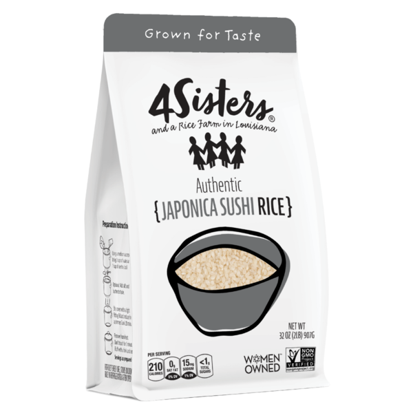 4Sisters Authentic Japonica Sushi Rice