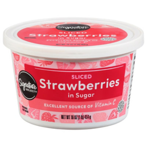 Signature SELECT Sliced Strawberries in Sugar