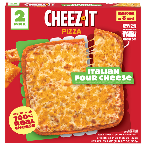 Cheez-It Italian Four Cheese Pizza Same-Day Delivery or Pickup
