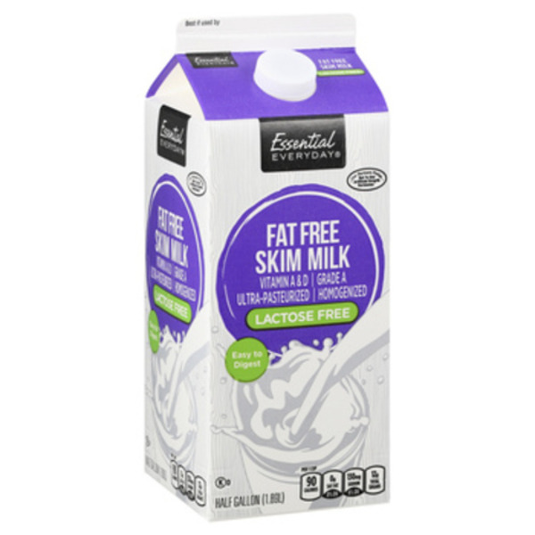 Essential Everyday Skim Milk, Fat Free, Lactose Free Same-Day