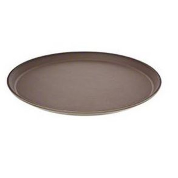 Cambro 1400CT138 Camtread Serving Tray round 14" diameter fiberglass
