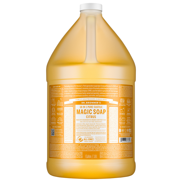 Dr. Bronner's 18-in-1 Pure-Castile Citrus Magic Soap