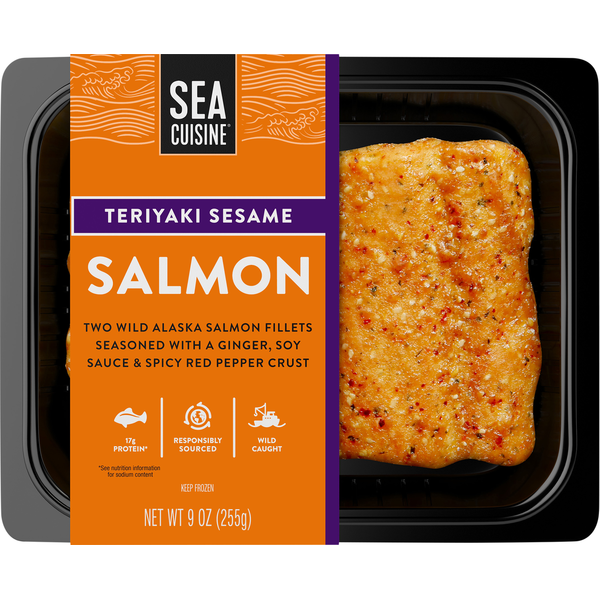 Sea Cuisine Teriyaki Sesame Salmon Same-Day Delivery or Pickup
