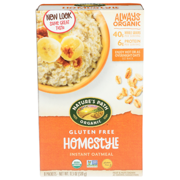 Nature's Path Organic Gluten Free Homestyle Hot Oatmeal