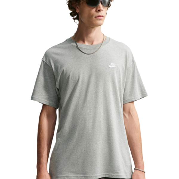 Nike Men's Max 90 Club T-Shirt, XXL - Dark Grey Heather