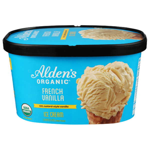Alden's Organic French Vanilla Ice Cream