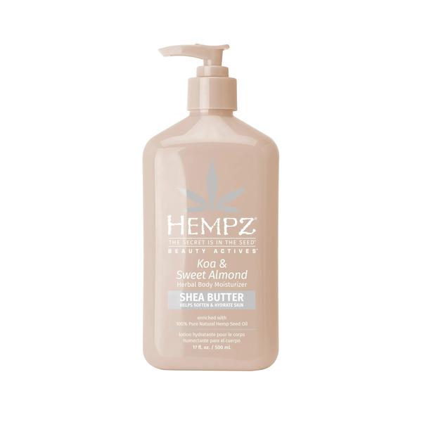 Hempz Koa & Sweet Almond Smoothing Herbal Body Moisturizer Same