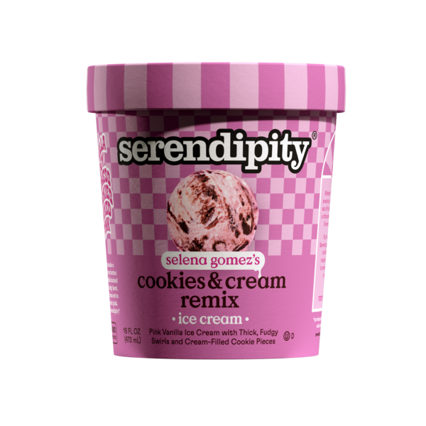 serendipity Serendipity Selena Gomez's Cookies & Cream Remix Ice Cream Same