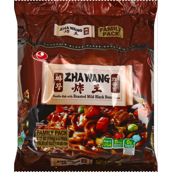 Nongshim Noodle Soup, Zha Wang, Family Pack Same-Day Delivery or