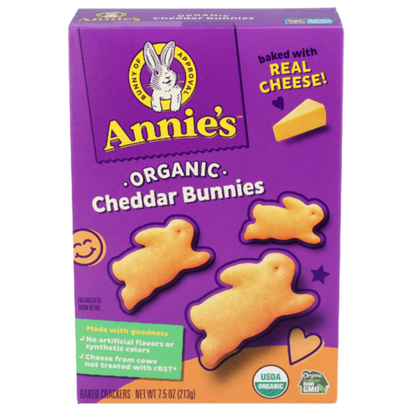 Annie's Homegrown Organic Cheddar Bunnies Same-Day Delivery or