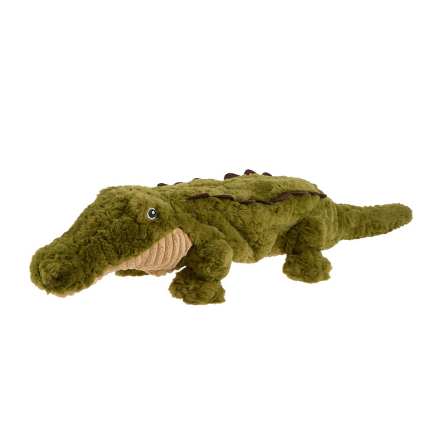 Joyhound Realistic Plush Crocodile Squeaky Dog Toy