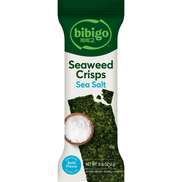 Bibigo Crispy Sea Salt Flavor Seaweed Crisps