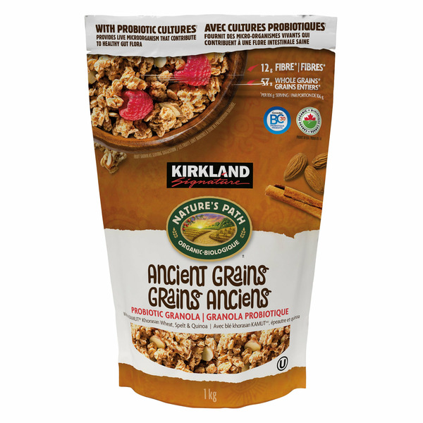 Kirkland Signature Organic Ancient Grains With Probiotic Granola